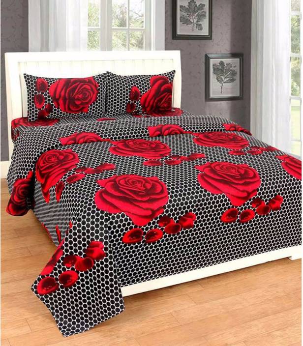 Casa Confort 200 Tc Cotton Double King Self Design Bedsheet Casa Confort 144 Tc Cotton Double King Self Design Bedsheet