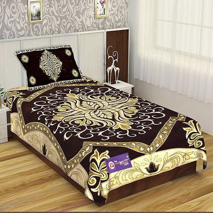 The Intellect Bazaar Chenille Single Bed Cover Buy The Intellect
