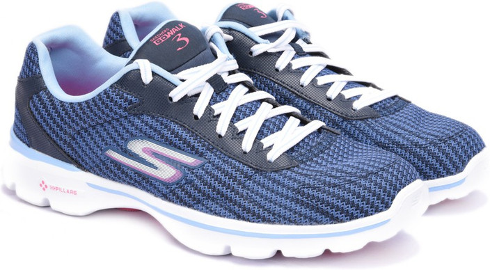 skechers go walk 3 blue