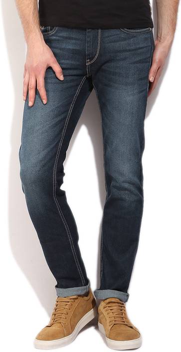 Flying Machine Slim Men Blue Jeans