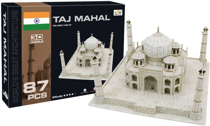 Miss & Chief Taj Mahal 3D Puzzle
