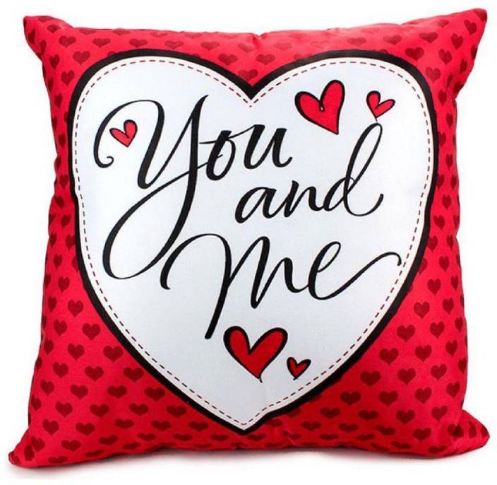 Archies You And Me Love Cushion 12x12 Inch With Fille Boyfriend