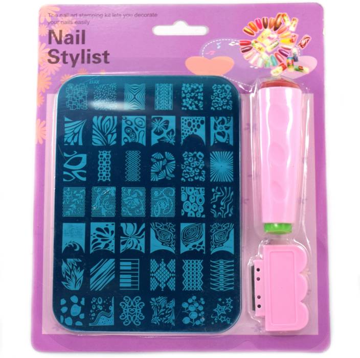 Savni Nail Art Stamping Stamp Kit For Women Price In India Buy