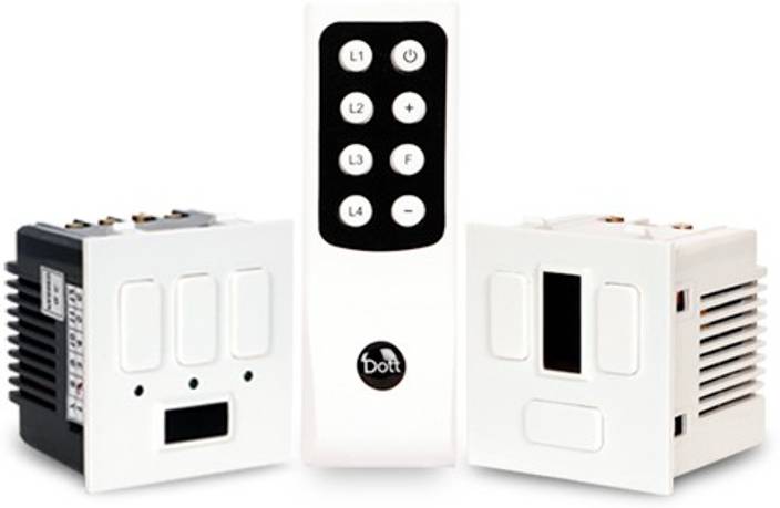 Dott Systems Remote Control Switch Modular 3 Lights 1 Dott Systems Remote Control Switch Modular 3 Lights 1 Fan 5 One Way Electrical