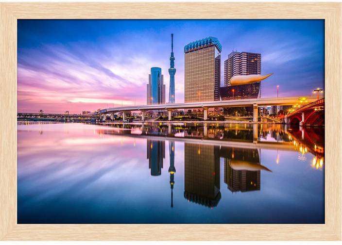 Artzfolio Tokyo Japan Skyline On The Sumida River At Dawn