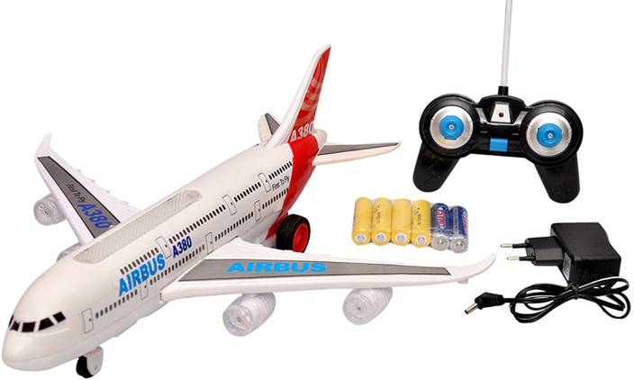 Toyshine 4 Ch Remote Control Airbus Aeroplane Plane Model