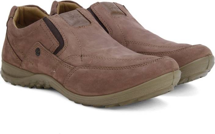 Woodland Leather Loafers For Men - Buy DRUST Color Woodland Leather Loafers For Men Online at