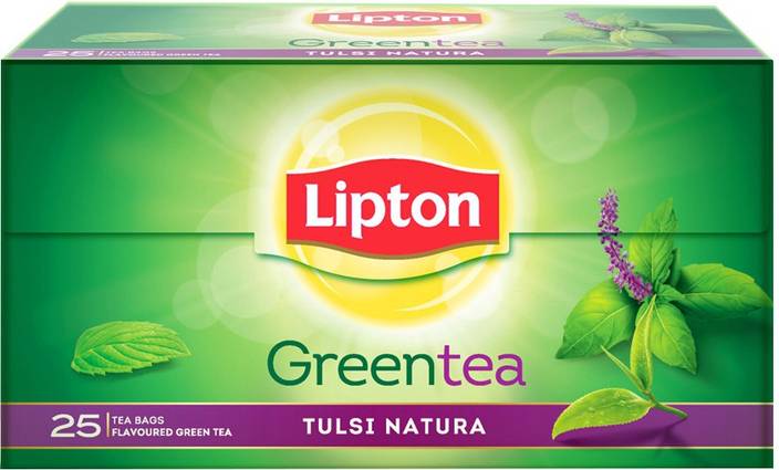 Lipton Tulsi Natura Green Tea Bags