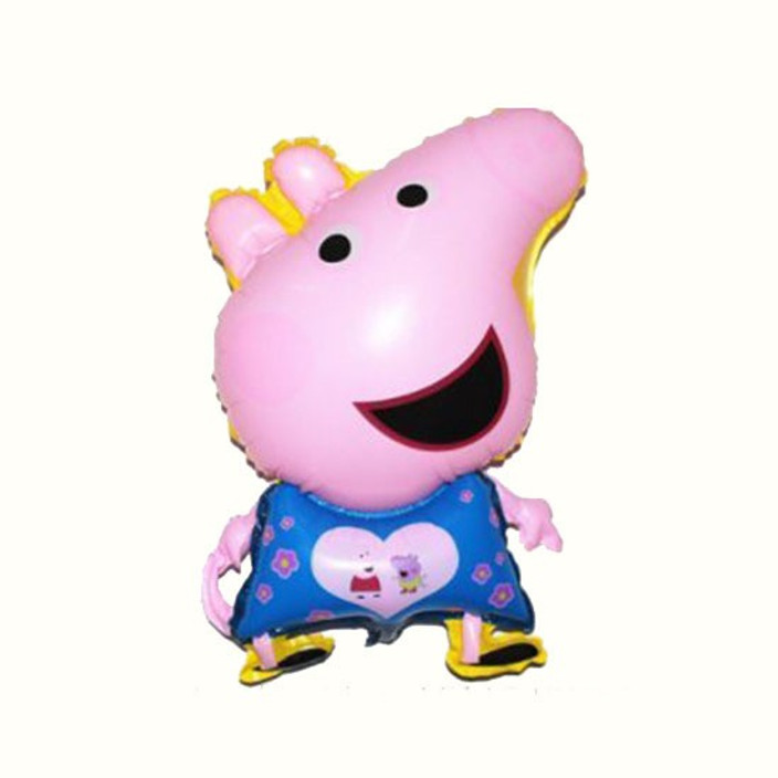 SAME DAY DISPATCH FREE DELIVERY PEPPA PIG FOIL BALLOONS 3 DIFFERENT DESIGNS