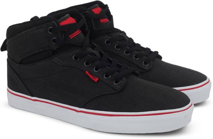 vans atwood black red vans atwood black red