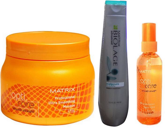 Matrix Opticare Hair Masque Biolage Scalppure Shampoo Opticare
