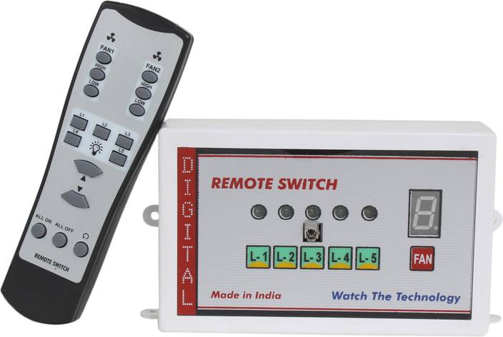 Bizinto Auto Switch Board System For 5 Light And 1 Fan Regulator Bizinto Auto Switch Board System For 5 Light And 1 Fan Regulator Motion Sensor Electrical