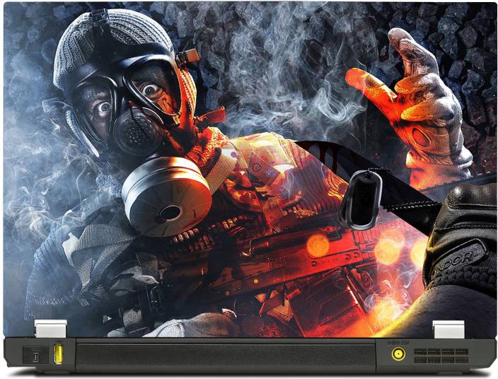 Postermart Gaming Series Battlefield 4 Laptop Skin Type 20