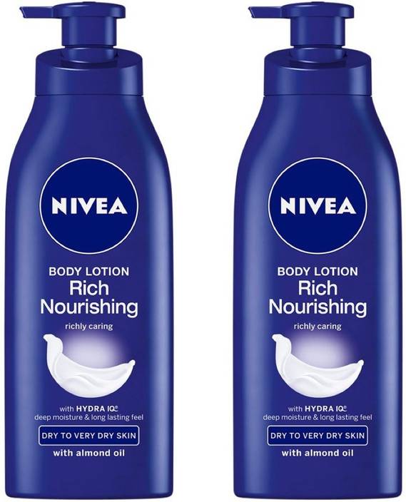 Nivea Body Milk Nourishing Lotion 400ml (Pack of 2) Price in India
