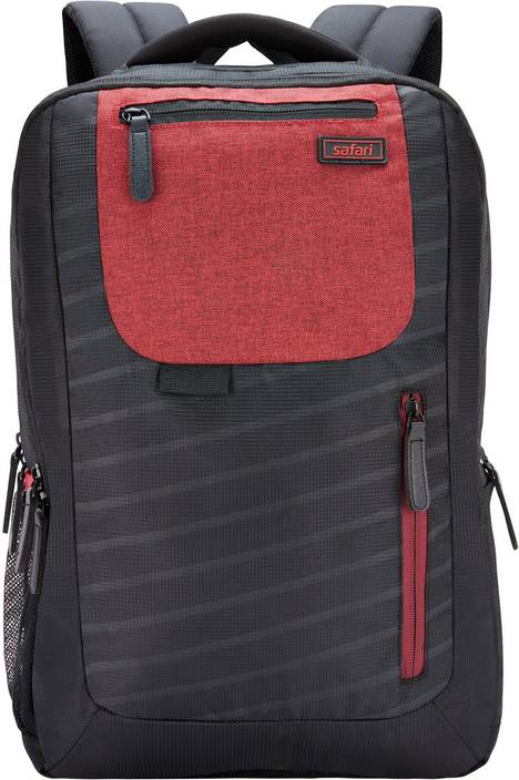 Safari Target Compact Black 25 L Laptop Backpack