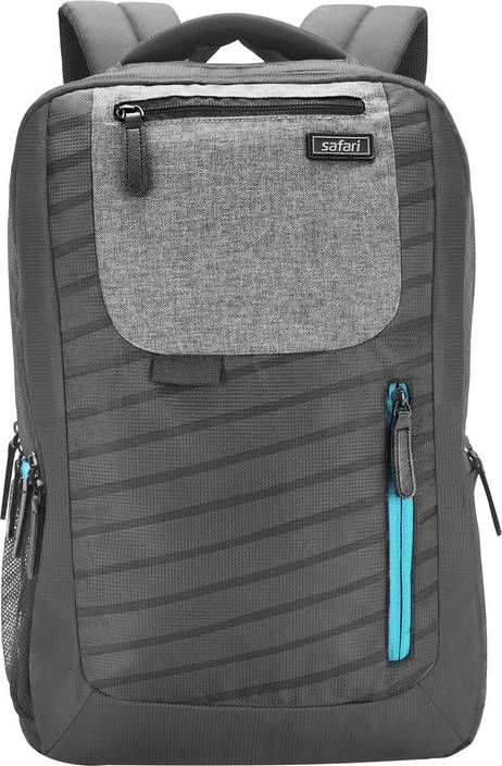 Safari Target Compact Dark Grey 25 L Laptop Backpack
