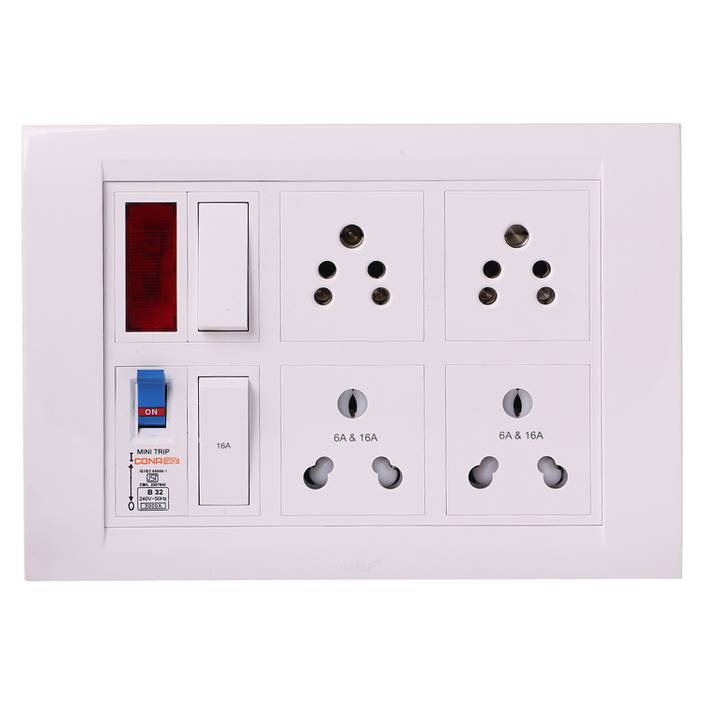 Shri Krishna Bahul power strip extension multi outlet board Contains