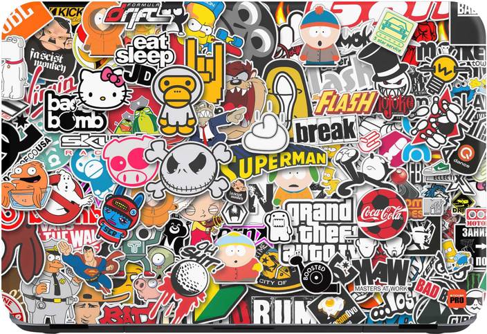 STICKER PRO STICKER BOMB VINYL Laptop Decal 15.6 Price in India - Buy ...