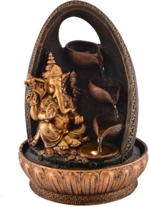 Japson Lord Ganesha Indoor Water Fountain Showpiece For Home