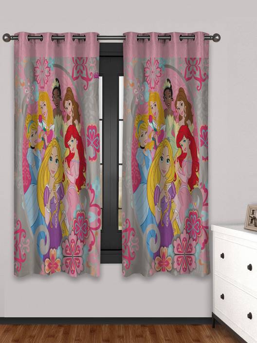 Disney 147 Cm 5 Ft Polyester Window Curtain Pack Of 2 Buy