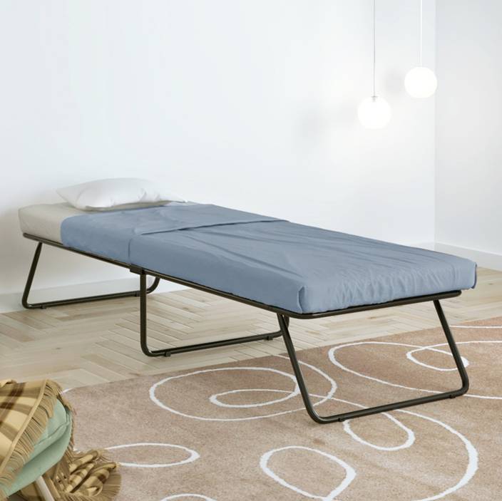 Camabeds Smart Guest Folding Bed Metal Single Bed Price in India - Buy