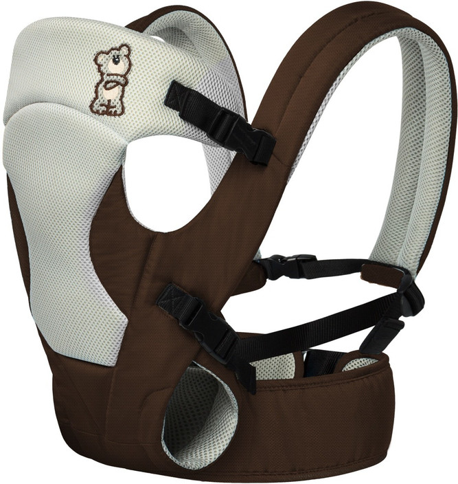 3.8 to 20 kg Baby Carrier for Newborn Puzzlos 4-in-1 Newborn to Toddler Baby Carrier Backpack and Front Baby Sling Carrier up to 48 Months Grey Model A