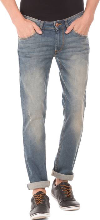 Flying Machine Skinny Men Blue Jeans