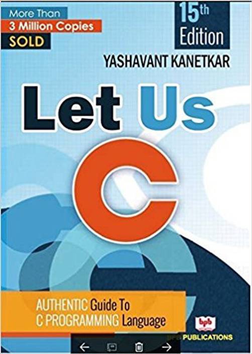 best book for learning c language in india