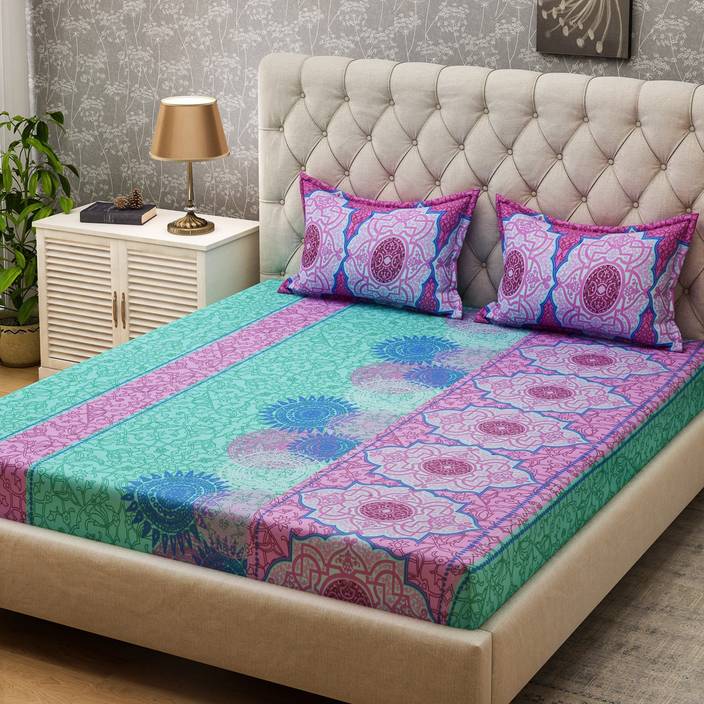 Bombay Dyeing 120 TC Cotton Double Printed Bedsheet Buy Bombay Dyeing