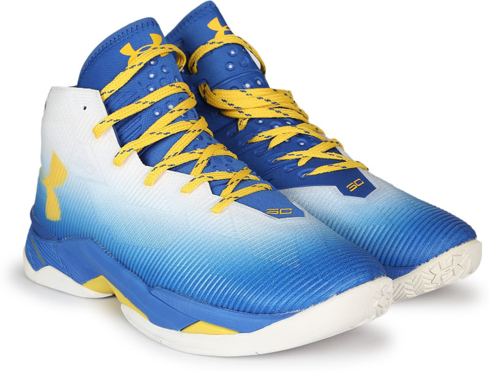 under armour curry 2.5 men white