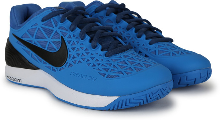 blue nike tennis shoes