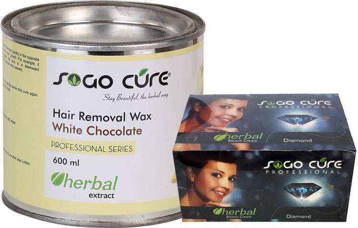 Sogo Cure White Chocolate Hair Removal Hot Body Wax And Skin