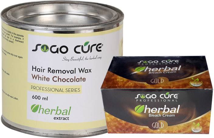 Sogo Cure White Chocolate Hair Removal Hot Body Wax And Skin