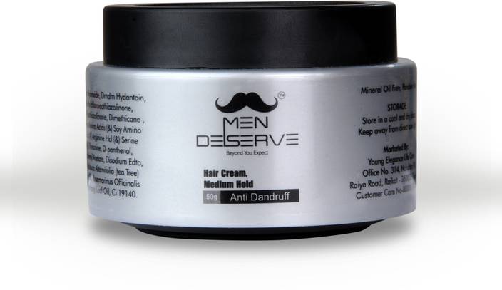 Men Deserve Hair Cream Medium Hold Hair Styler Price In India Buy