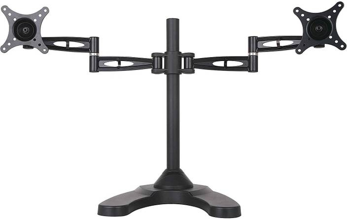 Rife Double Twin Lcd Led Freestanding Desk Stand Mount Monitor Rife Double Twin Lcd Led Freestanding Desk Stand Mount Monitor Arm