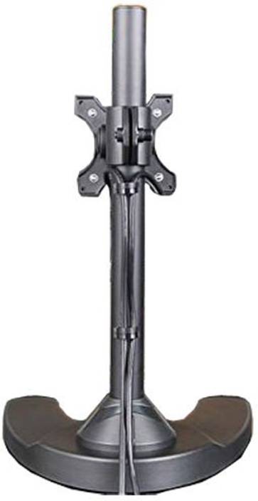 Rife Single Lcd Monitor Desk Stand Adjule Tilt Free Standing Rife Single Lcd Monitor Desk Stand Adjule Tilt Free Standing Mount Fits 1 Screen Up