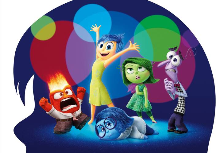 Akhuratha Wall Poster Inside Out Disney Pixar Animation