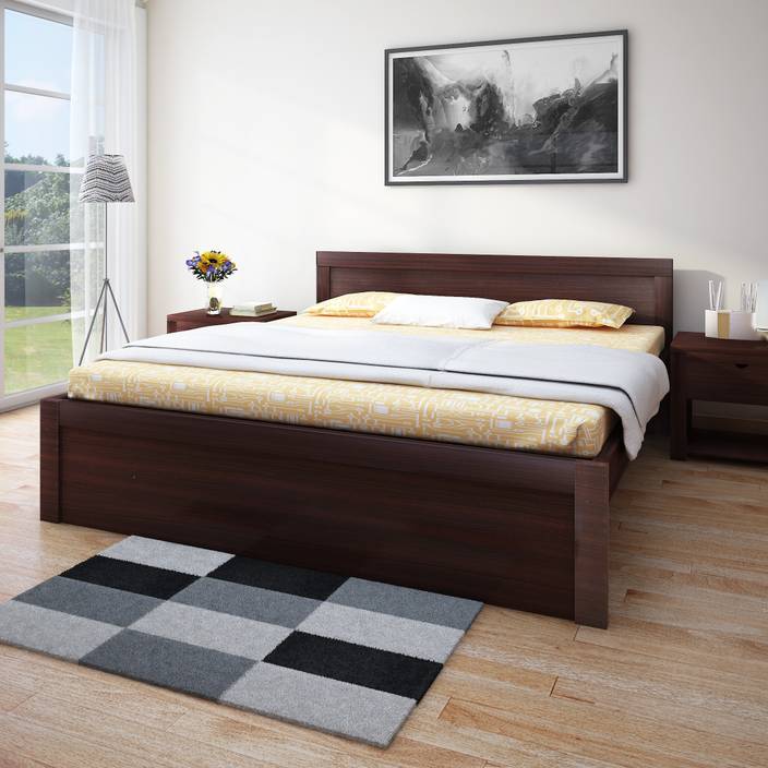 HomeTown Dazzle without Storage Engineered Wood Queen Bed Price in
