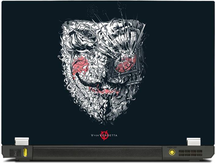 Skinshack V For Vendetta Anonymous Mask Art 17 Inch Vinyl