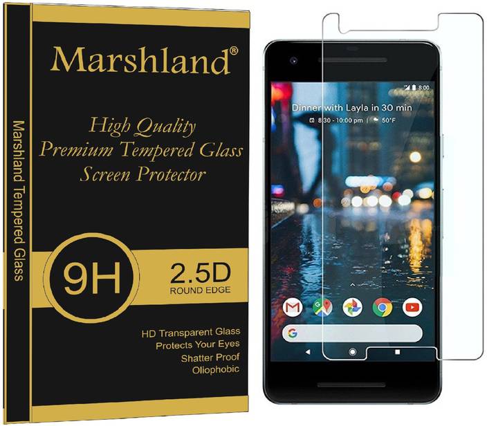 Marshland Tempered Glass Guard for Google Pixel 2
