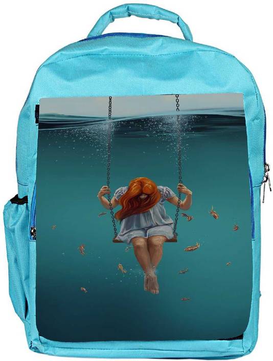 Snoogg Eco Friendly Canvas Swing Inside Water Designer Snoogg Eco Friendly Canvas Swing Inside Water Designer