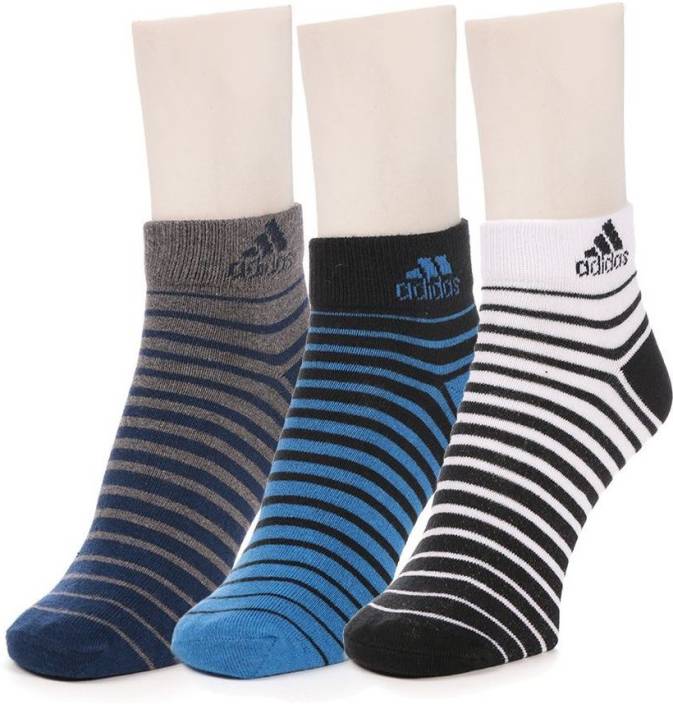 Adidas Men's Ankle Length Socks - Buy white Adidas Men's Ankle Length ...
