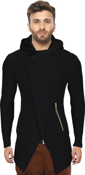 Tripr Full Sleeve Solid Men Jacket - Buy Black Tripr Full Sleeve ...