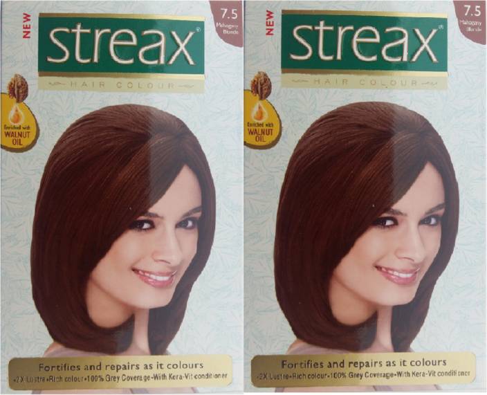 Streax Mahogany Blonde 7 5 Hair Color Price In India Buy Streax