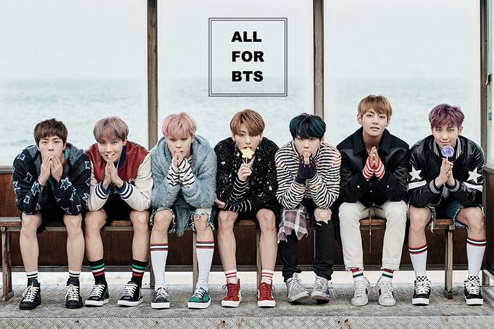 Bts All For Bts Poster Size 12 Inch X 18 Inch Pack Of 1 Paper