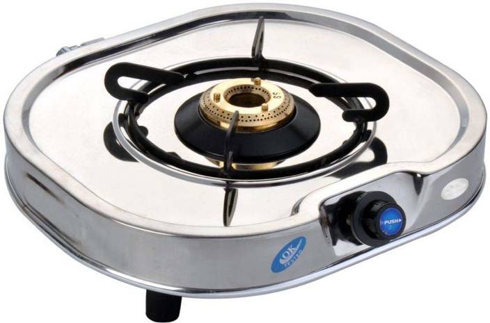 Suraksha Shine Smart Single Tri Pin Brass Burner Cooktop With