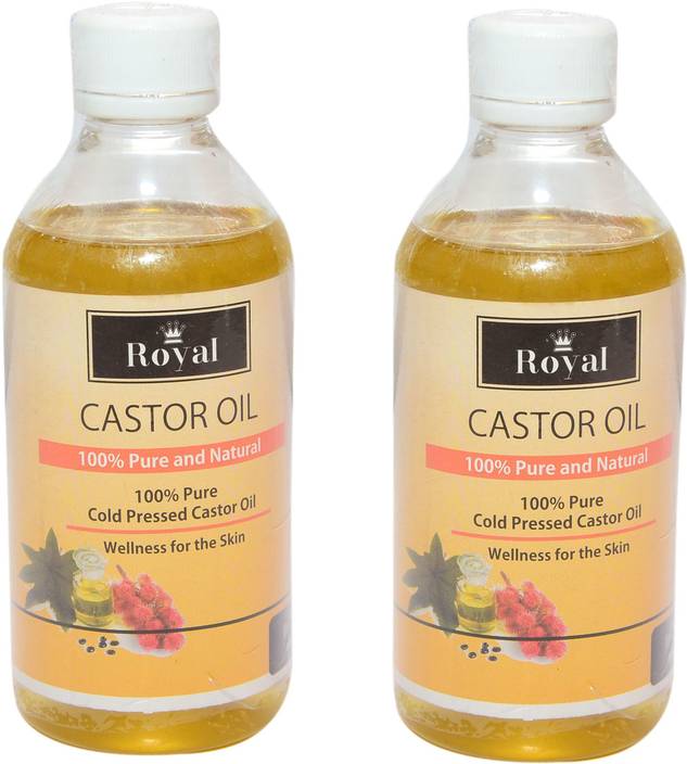 Royal 100 Pure Cold Pressed Castor Oil Hair Oil