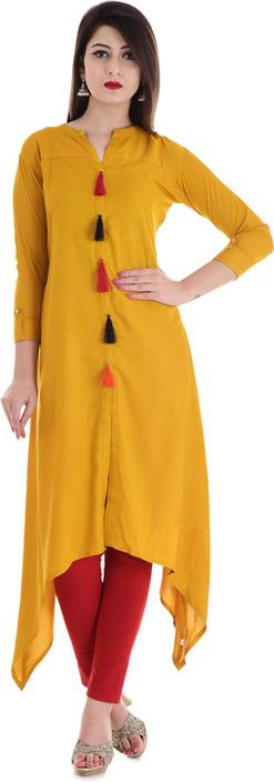 Stylum Festive & Party Solid Women Kurti