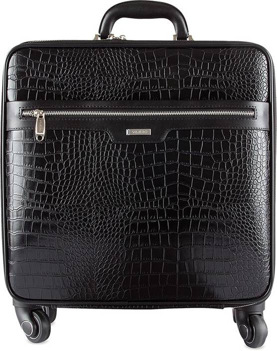 Vajero Unisex Pilot Luggage Stroller Cabin Luggage 19 Inch Black