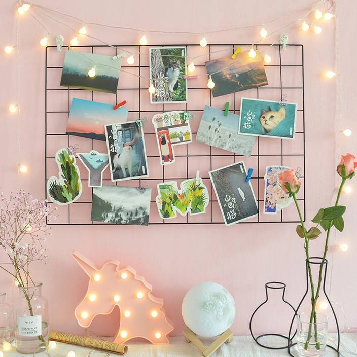 WollWoll Wire Mesh Photo Frame WollWoll Wire Mesh Photo Frame